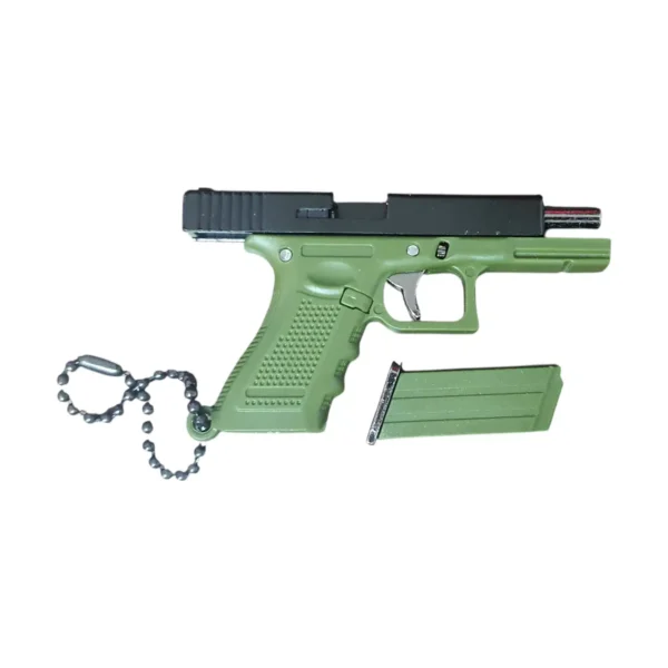 SA Provincial Service Products-Photoroom (41) Glock 19 Green Gun Keychain