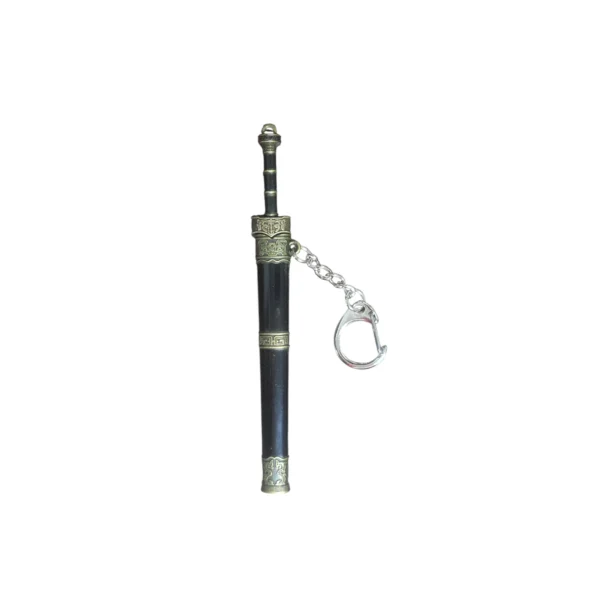SA Provincial Service Products-Photoroom (46) Silver-Sentinel Double-Edge Keychain Sword Miniature Sword Letter Opener