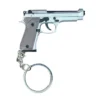 SA Provincial Service Products-Photoroom (47) Beretta 92 Gun Keychain - Polished Silver