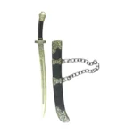 Nightfall-Ronin Single-Edge Keychain Sword Miniature Blade Figurine