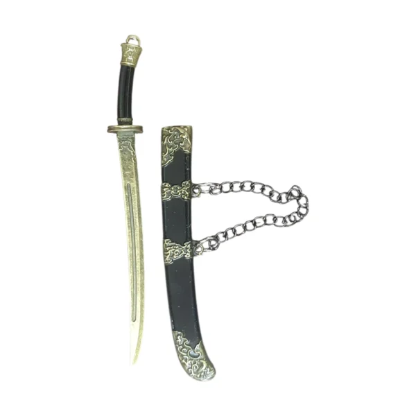 SA Provincial Service Products-Photoroom (51) Nightfall-Ronin Single-Edge Keychain Sword Miniature Blade Figurine