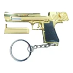 SA Provincial Service Products-Photoroom (54) Desert Eagle Gold Gun Keychain