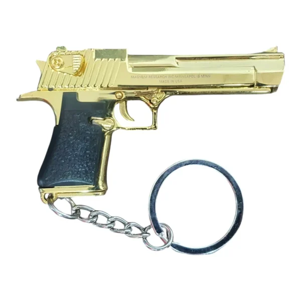 SA Provincial Service Products-Photoroom (55) Desert Eagle Gold Gun Keychain