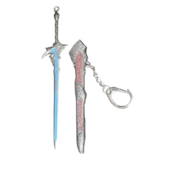 Storm-Caller Single-Edge Keychain Sword Miniature Blade Accessory