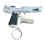 Desert Eagle Chrome Gun Keychain - XL