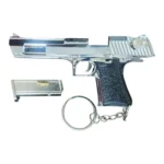 Desert Eagle Chrome Gun Keychain - XL
