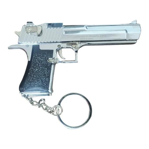 SA Provincial Service Products-Photoroom (59) Desert Eagle Chrome Gun Keychain - XL