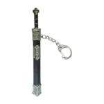 Copper-Crest Double-Edge Keychain Sword Miniature Weapon Replica