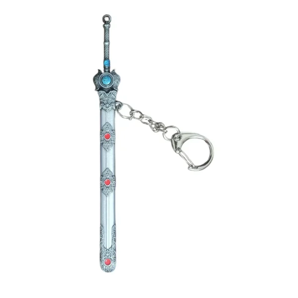 SA Provincial Service Products-Photoroom (62) Silver-Sovereign Double-Edge Keychain Sword Miniature Armory Piece
