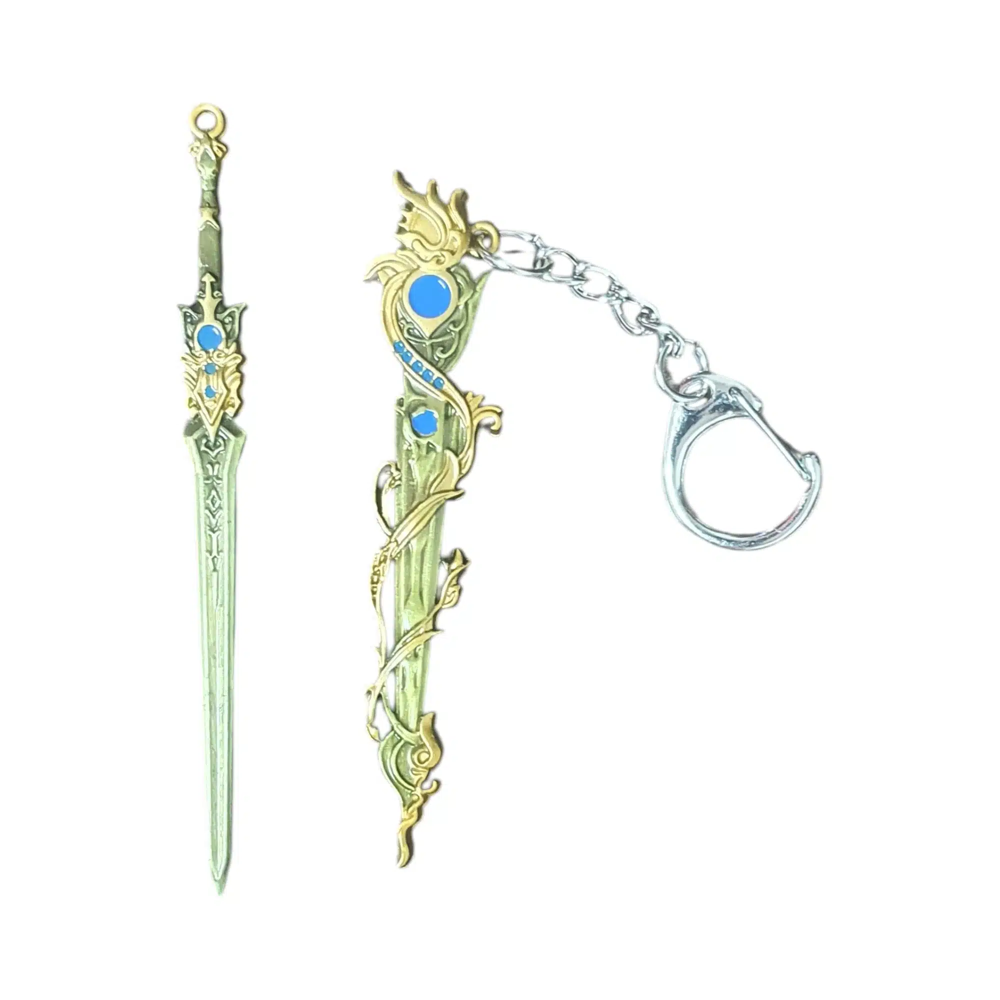 Imperial-Aegis Double-Edge Keychain Sword Miniature Tactical Blade