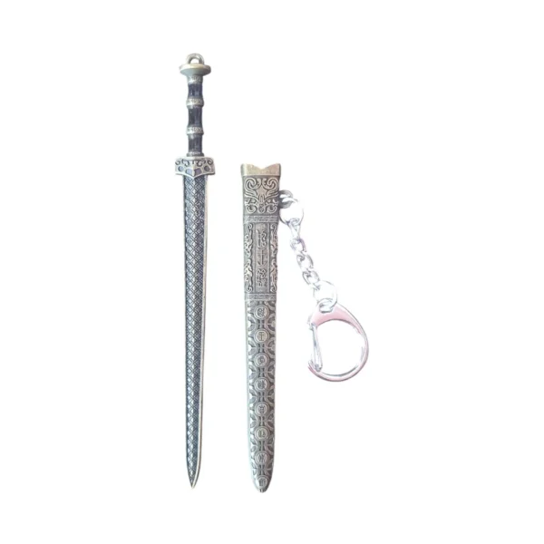 SA Provincial Service Products-Photoroom (69) Sovereign-Shield Double-Edge Keychain Sword Miniature Sword Model