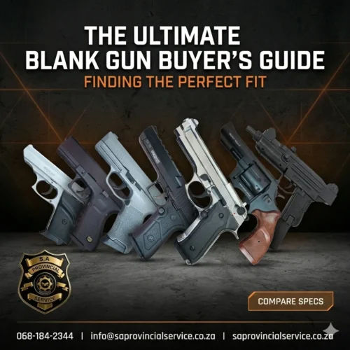 South Africa's Blank Gun & Self Defence Store 156 The Ultimate Blank Gun Buyer’s Guide: Choosing the Right Model for Your Needs