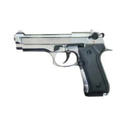 Blow F92 Shiny Chrome Blank Gun 9mm