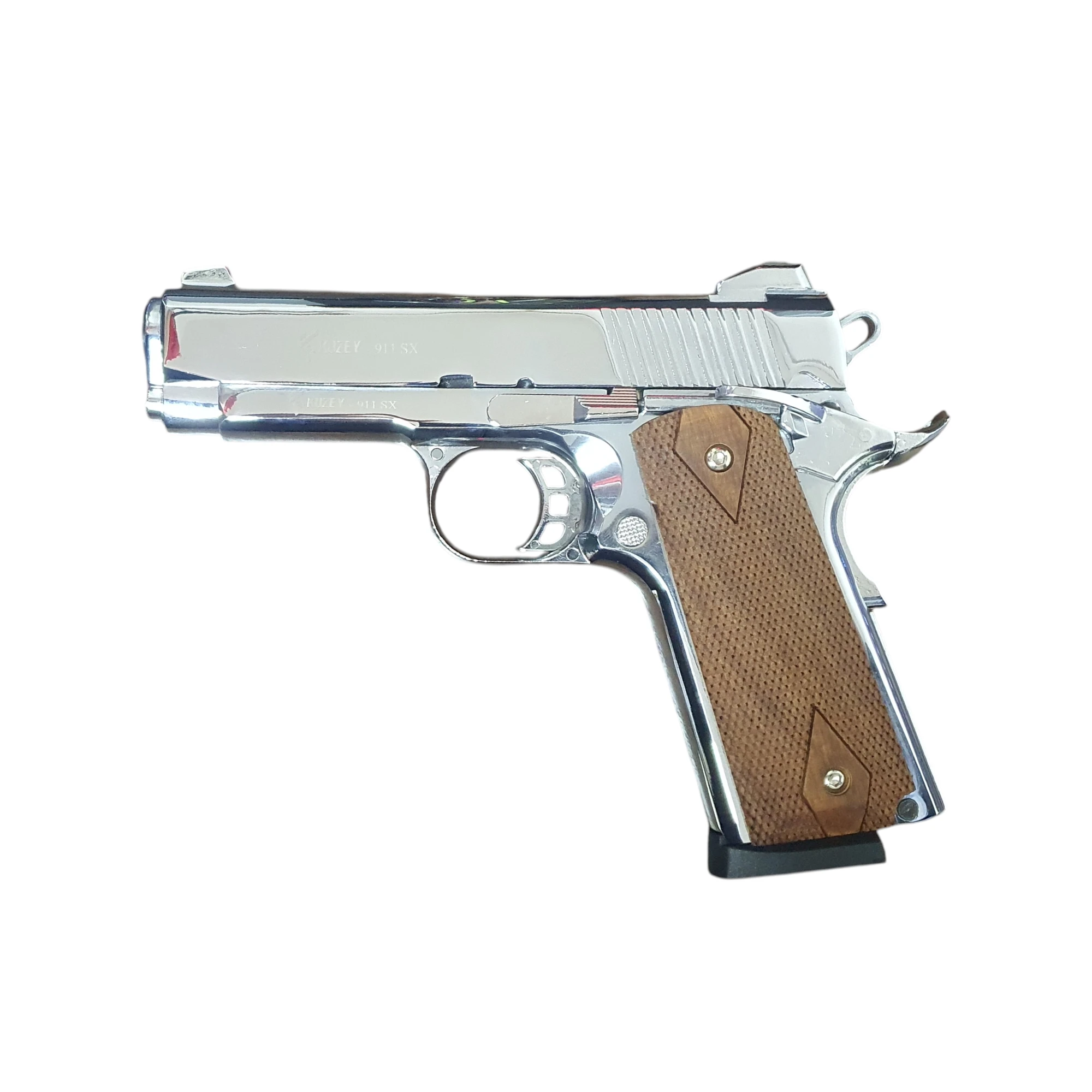 Kuzey 911 SX Chrome Blank Gun
