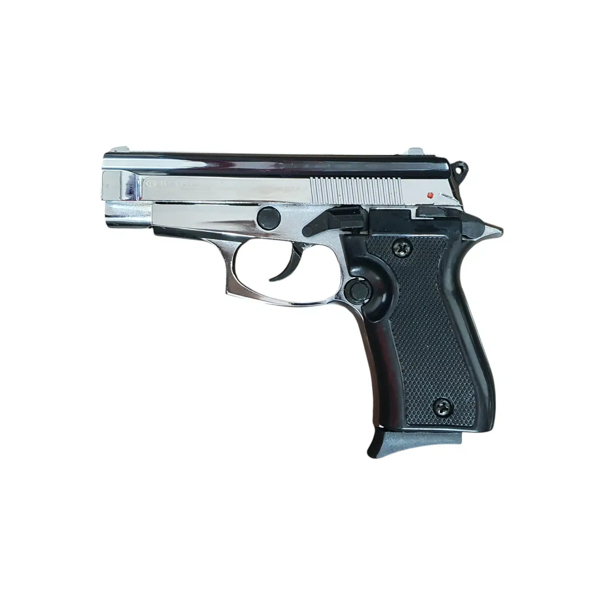 Blow P29 Shiny Chrome 9mm PAK Blank Pistol