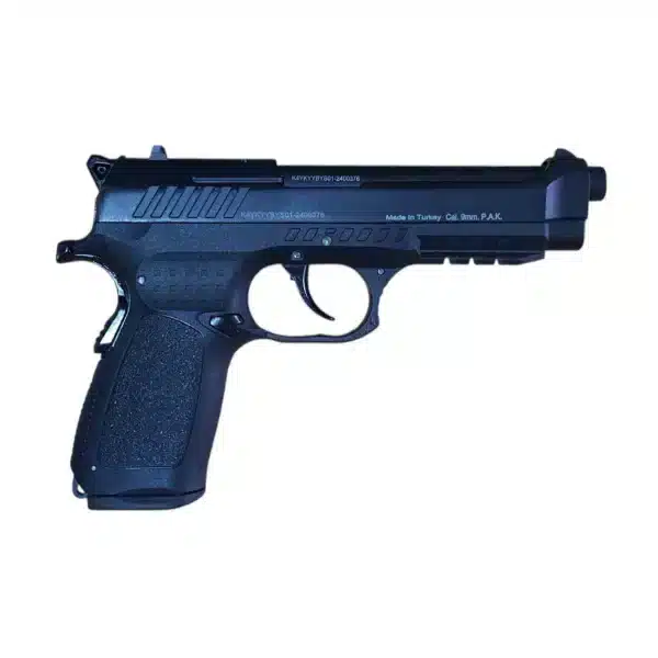 Kuzey F92 Black 9mm Blank Gun Kuzey F92 Black 9mm Blank Gun