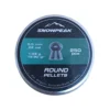 Snowpeak Round 5.5mm .22 calibre 15.90gr airgun pellets in a 250-pellet tin