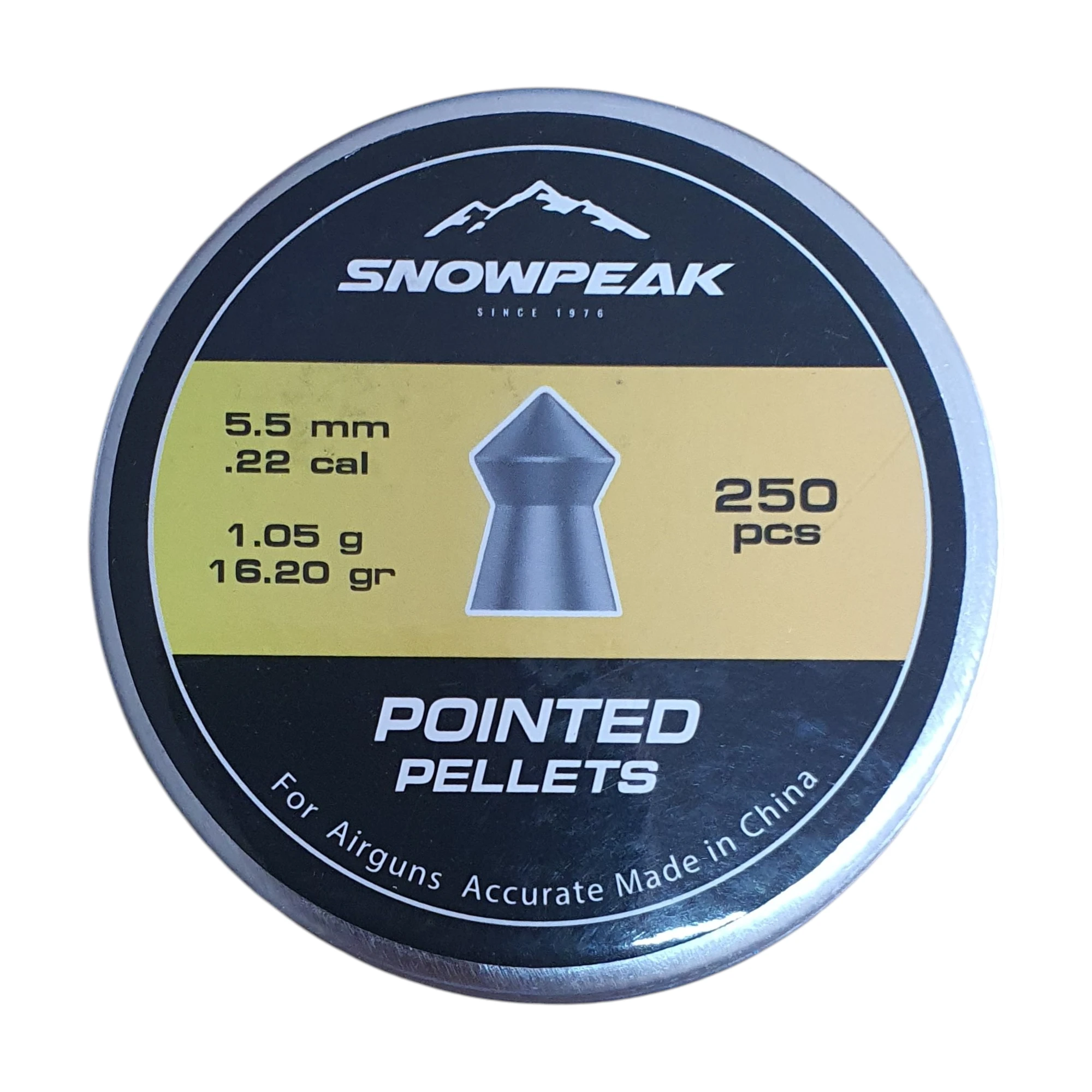 Snowpeak Pointed 5.5mm / .22 Cal