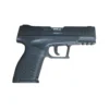 Retay XR Black 9mm P.A.K blank-firing pistol in an all-black finish